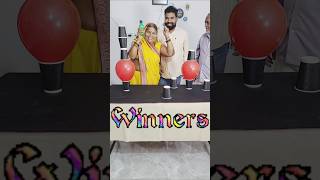 Glass building game challenge funny dhana comedy partygames jabalpur trendingshorts funlaugh [upl. by Adalia]