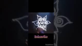 free hand rangoli designs  free hand kollam for beginners  free hand muggulu for beginners [upl. by Anemolihp195]