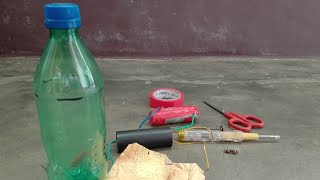 How to make Leyden Jar 🫙  How to make capacitor At Home  simple capacitor projects [upl. by Finegan51]