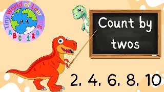 Counting in 2s  Counting Song For Kids  Counting by 2s to 20  Learn amp Practice Skip Counting [upl. by Sverre]