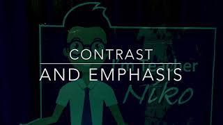 Contrast and Emphasis types of contrast [upl. by Eisus]