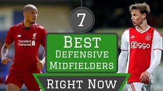 7 Best Defensive Midfielders in World Football [upl. by Anikat]