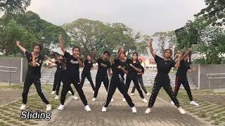 Zumba Dance  Locomotor and Non Locomotor movements  by BSA1B Group 2 [upl. by Saitam]