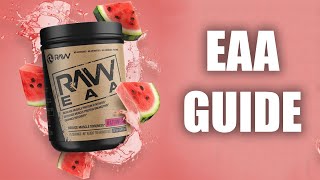 RAW Nutrition EAA  Your Guide To Essential Amino Acids [upl. by Retsila]