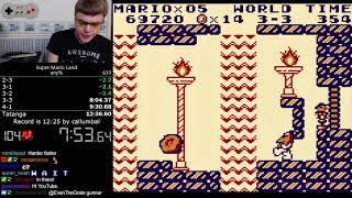 123067 Super Mario Land any speedrun [upl. by Clabo]