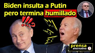 quotLoco hijo de puquot Biden pierde los papeles e insulta a Putin  Entrevista con Fernando Moragón [upl. by Tesil]