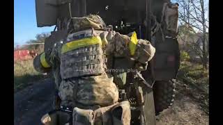 Ukrainians using an M1224 MaxxPro MRAP vehicle [upl. by Miko]