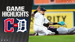 Guardians vs Tigers Game Highlights 7924  MLB Highlights [upl. by Einahpetse]