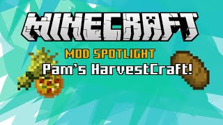 Minecraft Pams Harvestcraft Mod Spotlight [upl. by Polito]