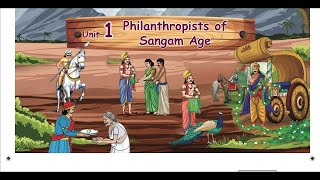 PHILANTHROPISTS OF SANGAM AGE  Part 2  UNIT 1  TERM 2  SOCIAL SCIENCE  EM  4TH STD [upl. by Eceinart298]