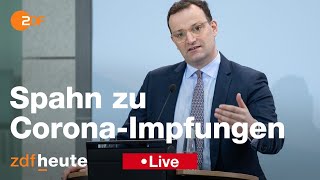 Live Spahn über CoronaImpfungen [upl. by Karame]