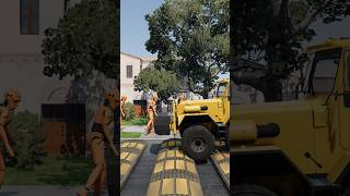 BeamNGdrive  Trucks vs Speed Bumps🚚⚽ [upl. by Recor901]