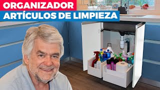 Como hacer un mueble para artículos de limpieza [upl. by Carnahan]