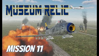 DCS world F86 campaign  Museum Relic Mission 11 [upl. by Dranek]