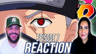 KAKASHI REVEALS HIS SHARINGAN FOR THE FIRST TIME ZABUZA ATTACKS Girlfriend Reacts Naruto Episode 7 [upl. by Akinaj]