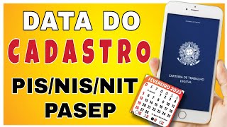 🔍Qual a Data de Cadastramento do PISNISNITPASEPGuia Completo e Práticoquot [upl. by Nillok]