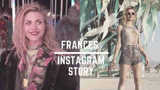 Frances Bean Cobain  Instagram Story  September 2018 [upl. by Aidahs]