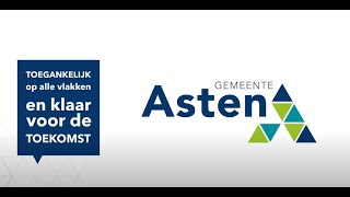 Nieuwe logo Gemeente Asten [upl. by Ahsotan]