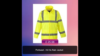 Portwest  HiVis Rain Jacket [upl. by Harpp630]