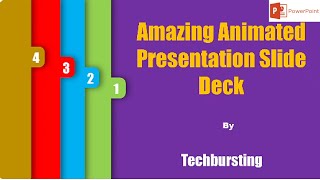 Amazing Creative PowerPoint Presentation Animation Slide Deck Tutorial [upl. by Rana246]