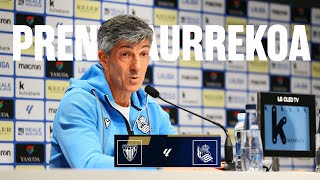 RUEDA DE PRENSA  Imanol Alguacil quotLos detalles decidiránquot  Athletic Club  Real Sociedad [upl. by Nerty]