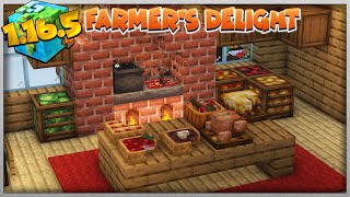 FARMERS DELIGHT 1165 MOD IMERSSIVO DE COLHEITAS E COMIDAS  TUTORIAL MINECRAFT MOD 209PT BR [upl. by Ranger986]