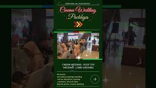 Cinema amp Sky Wedding Usmar Ismail Hall [upl. by Luht136]