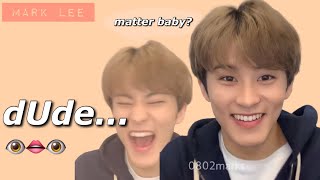 how Mark Lee friendzone nctzen  flirty mark nono Sticker relationship [upl. by Lamori]