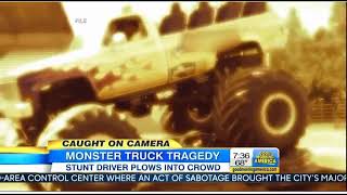 Monster Truck Accident the Netherlands [upl. by Audrye]