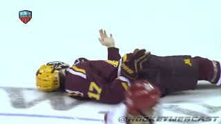 Massive NCAA and College Hockey Hits [upl. by Ongun]