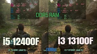 i5 12400 vs i3 13100f  DDR5 RAM in 2024 [upl. by Somerset]