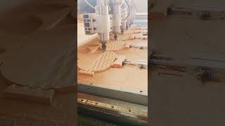 Board manufacturing process on the CNC machine [upl. by Adlay]