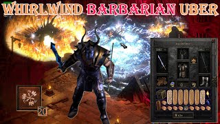 Diablo II Resurrected  Whirlwind Barbarian Build Uber Tristram [upl. by Ycnay701]