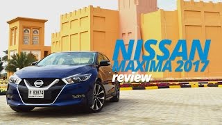 2017 Nissan Maxima Review  YallaMotorcom [upl. by Bertine]