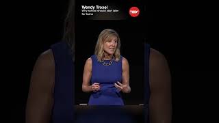 Why school should start later for teens  Wendy Troxel shorts tedx [upl. by Enerahs]