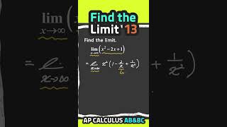 Solve the Limit in Seconds math maths satmath [upl. by Auburn]