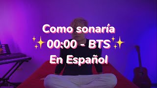 0000  BTS Version en Español✨🕛 [upl. by Melamie]