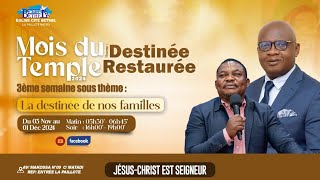 DESTINEE RESTAUREE MOIS DU TEMPLE J15 DU 19112024 PASTEUR MARTIN BENI TSHITEYA [upl. by Diba892]