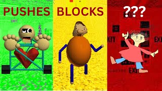 1 Good Thing About EVERY Character in Baldis Basics Classic [upl. by Estis]