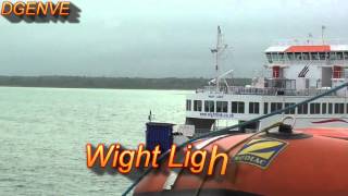 Wightlink Ferries  Yarmouth to Lymington on the Wight Sky [upl. by Ressler]