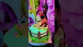 Chocolate flavour cake Horse riding Cake theme [upl. by Ellenad]