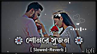 Sonre sujon Lofi  শোনরে সুজন Slowed Reverb TikTok Viral Song  রঙ্গিলা বা [upl. by Weasner]