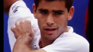 Pete Sampras and Andre Agassi  New Moon Rising [upl. by Eedya309]