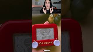 The Craziest Etch A Sketch Art [upl. by Ecnaled240]