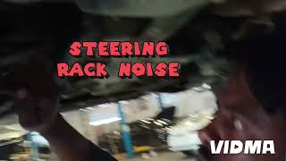 steering rack noise Busch damage and noise vw skoda [upl. by Kelwunn]