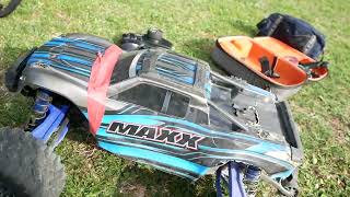 Traxxas WideMaxx Maxx V2 park bash and review [upl. by Teressa]