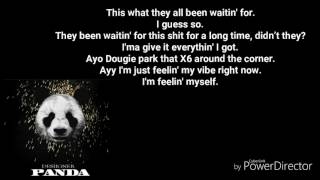 Desiigner  Panda Lyrics [upl. by Loram]