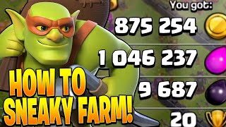 Farming with SNEAKY GOBLINS Explained  Lets Play TH11 Ep 3 Clash of Clans [upl. by Neladgam]