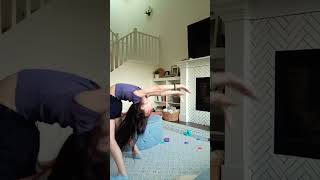 backbend challenge challenge dance acro [upl. by Ainivad56]