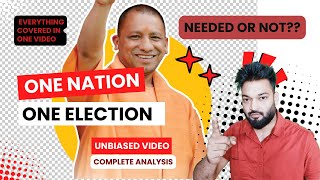 ONE NATION ONE ELECTION  EXPLAINED  BY RANA SUMER SINGH  election politics bjp congress [upl. by Iey]